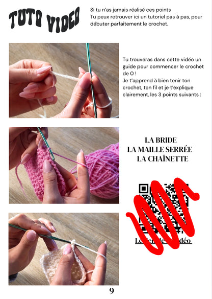 Patron : Mitaines pattes de chat